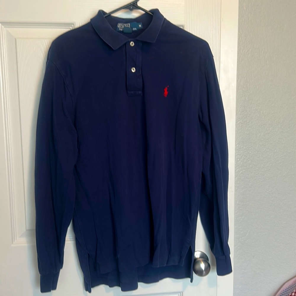 Long sleeve polo